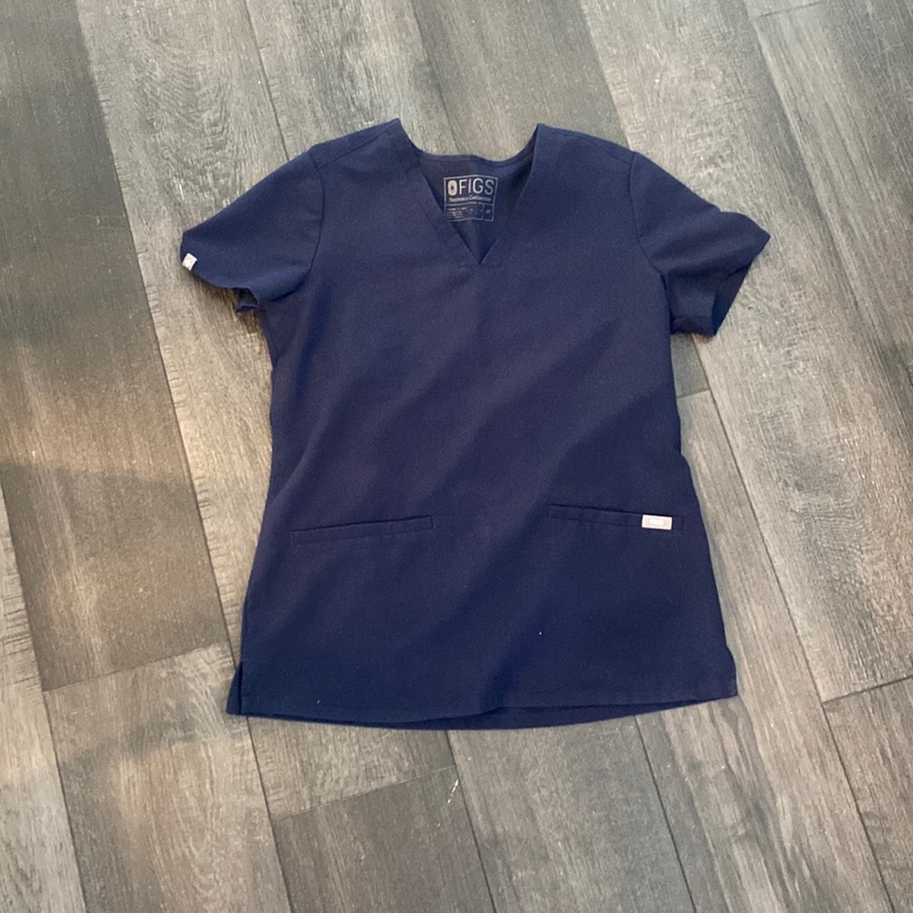 FIGS Casma scrub top (navy)